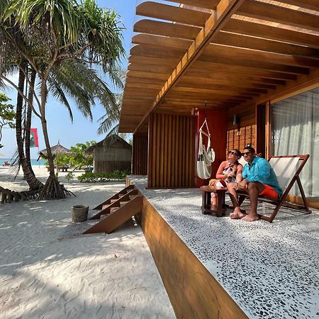 The Barefoot Eco Hotel Hanimaadhoo Island Bagian luar foto