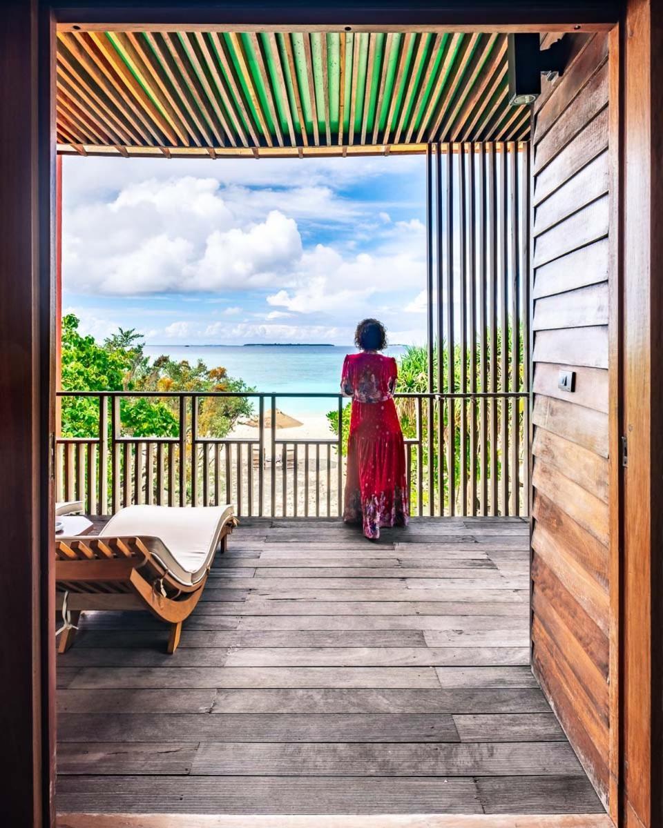 The Barefoot Eco Hotel Hanimaadhoo Island Bagian luar foto
